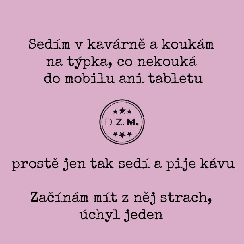 Úchyl v kavárně